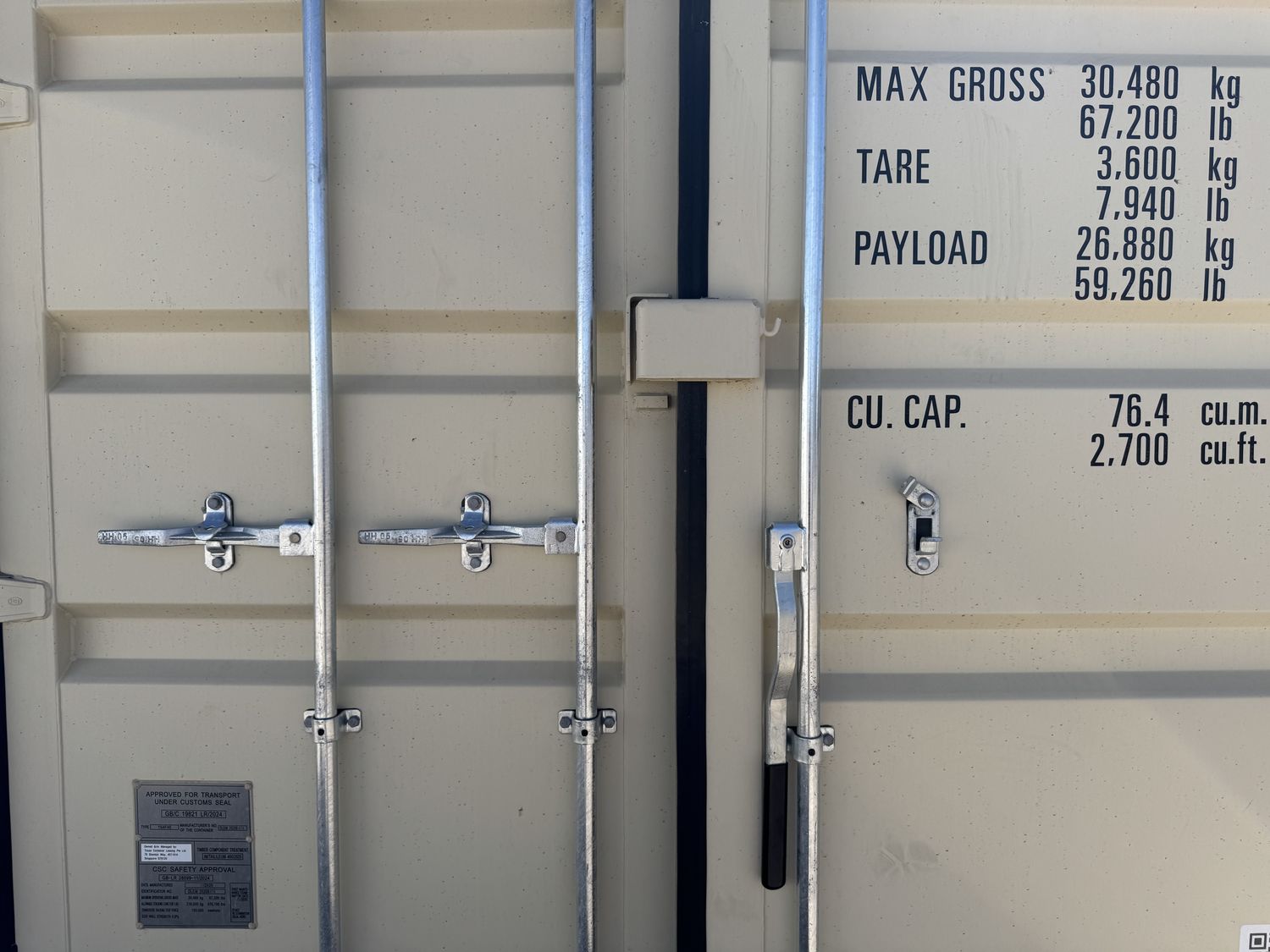 Lock-ready door hardware and CSC plate