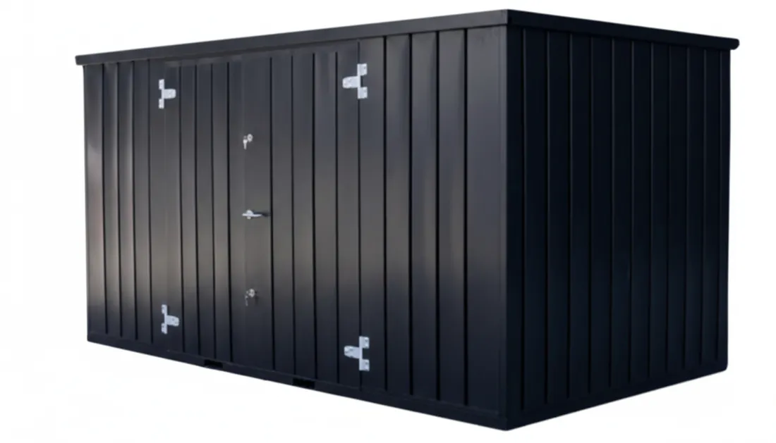 Steel storage unit